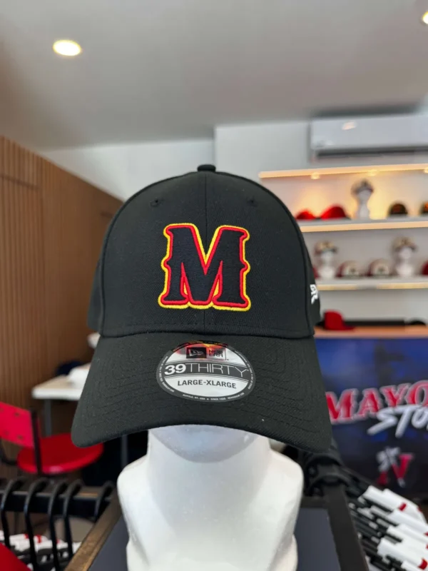 Gorra Flex Negra Away Mayos de Navojoa