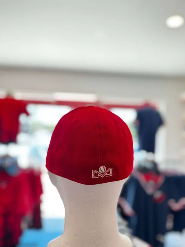Gorra Flex Roja Casa Mayos de Navojoa - Imagen 4